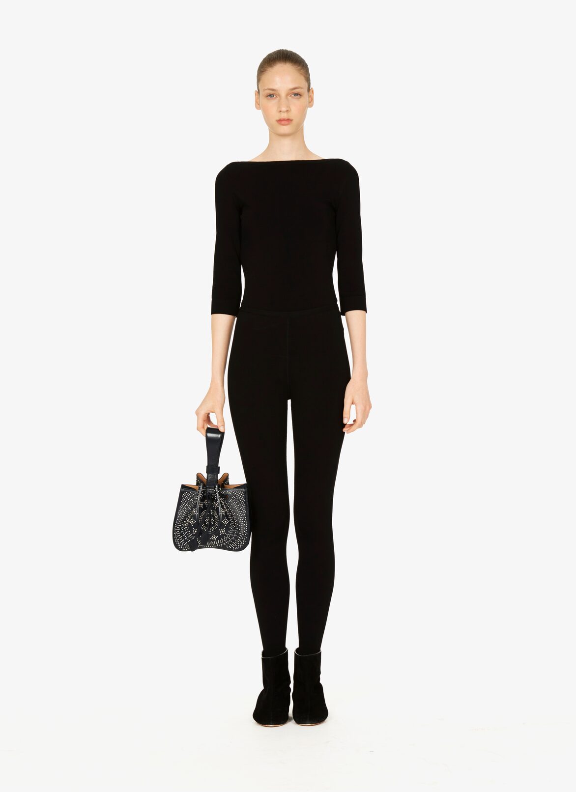 Rose-Marie 19 Bracelet Bag ALAÏA NIGHT BLUE ROSE-MARIE 19 BRACELET BAG